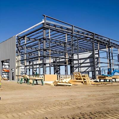 Q355 Thép Clear Span Color thiết kế công nghiệp tùy chỉnh