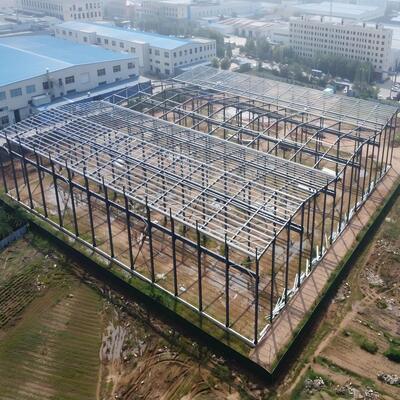 Xây dựng trước Kho dự trữ Xưởng xây dựng thép Xưởng xây dựng thép
