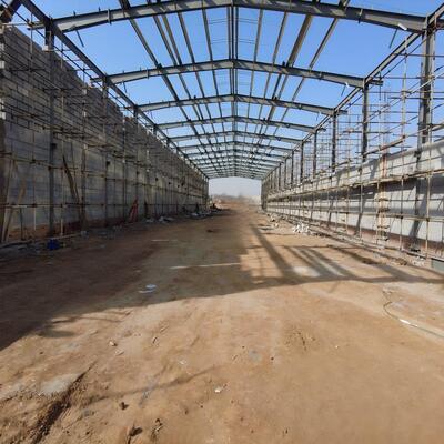 Nhà thép tiền chế Chicken Coop Steel Buildings Farm Steel Structure Chicken House