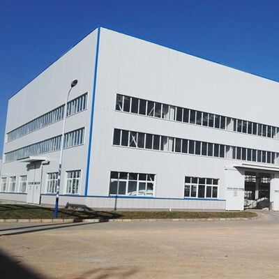 Nhà kho thép tiền chế lớn cường độ cao chống gỉ dễ lắp ráp cho Logistics