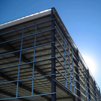 Tòa nhà văn phòng nhiều tầng cao Fashion Design Prefabricated Steel Structure