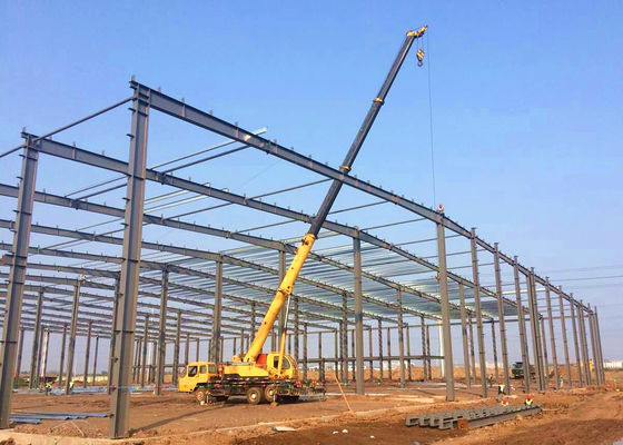 Q235B Q355B Khung xây dựng thép PEB cho xưởng kho