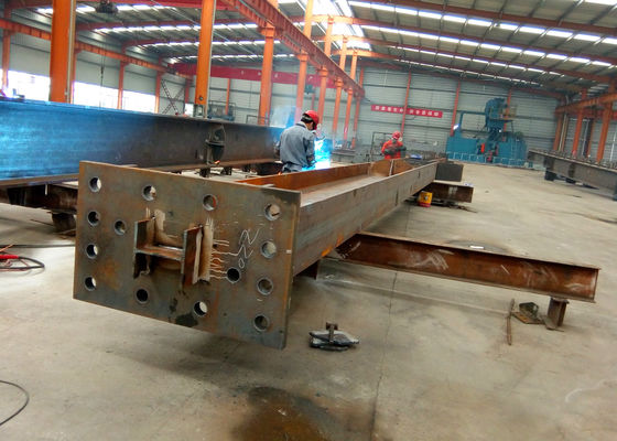 Đường thép cấu trúc tiền chế Q235B Q355B Đường thép ASTM A36 H