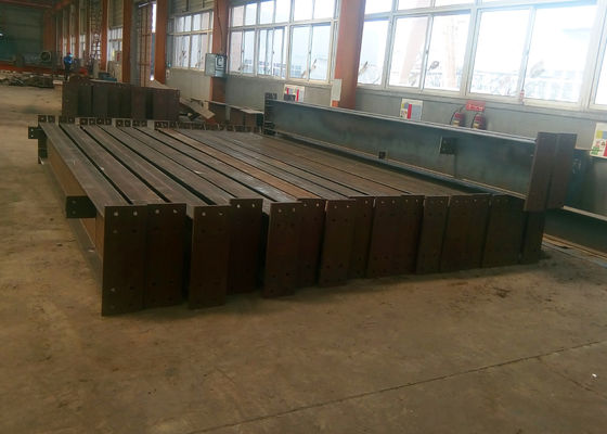 Đường thép cấu trúc tiền chế Q235B Q355B Đường thép ASTM A36 H