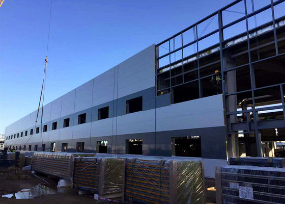 Cấu trúc thép Prefab H Beam Warehouse Cấu trúc thép chắc chắn cho hệ thống giá