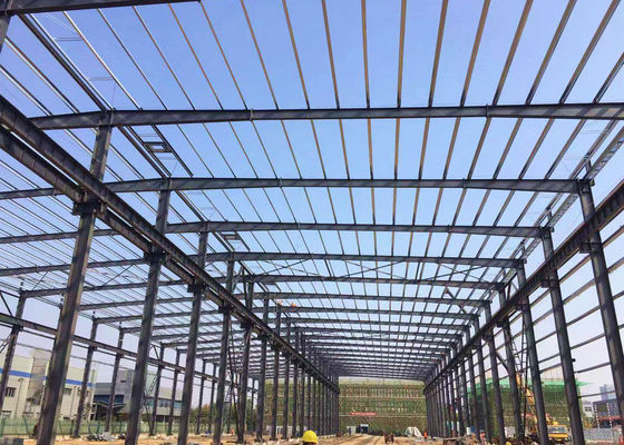 Thép cấu trúc kho Q235B Q355B với tuổi thọ 50 năm