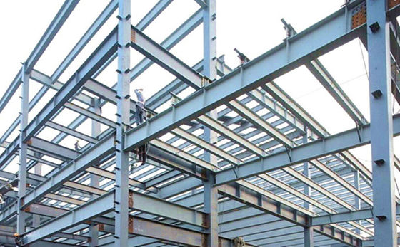 Thép kết cấu dầm H hàn tùy chỉnh Q235B Q355B ASTM A36