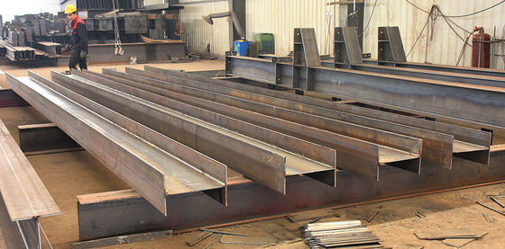 Thép kết cấu dầm H hàn tùy chỉnh Q235B Q355B ASTM A36