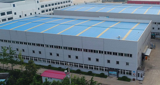 Xưởng kết cấu thép Q345 Cột hình chữ H mạ kẽm nhúng nóng