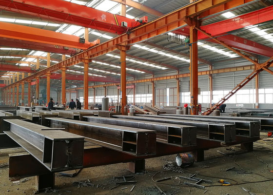 Dầm thép hình chữ H Q235B Q355B ASTM A36 Gia công kết cấu thép