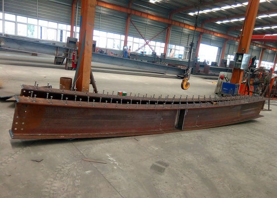 Dầm thép hình chữ H Q235B Q355B ASTM A36 Gia công kết cấu thép