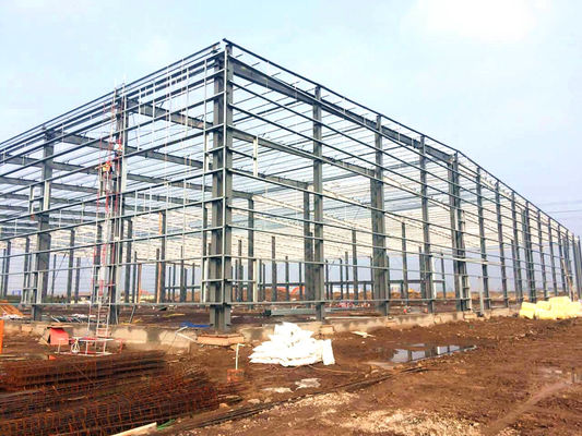 H kho thép phần giá rẻ Prefab khung xây dựng cho Sorrage