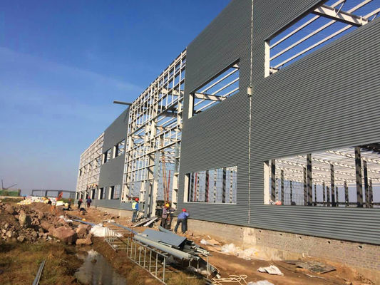 H kho thép phần giá rẻ Prefab khung xây dựng cho Sorrage