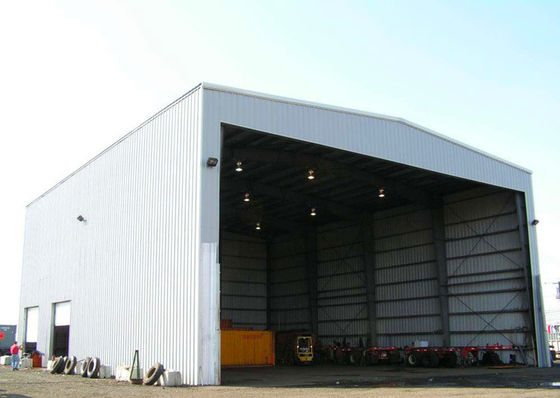 Xưởng chế tạo cấu trúc thép Prefab Span lớn với Mezzanine và Crane