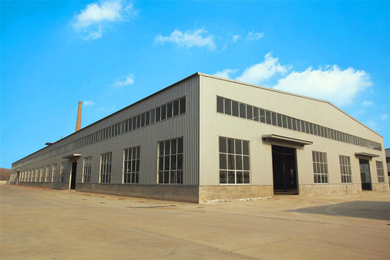 Xây dựng Prefab / Xây dựng Prefab Light Metal Frame Steel Structure Workshop