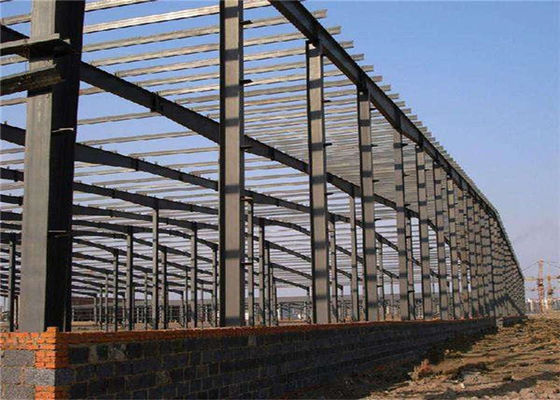 Farm Plant Xưởng kết cấu thép Prefab Span lớn Sửa chữa lắp ráp dễ dàng
