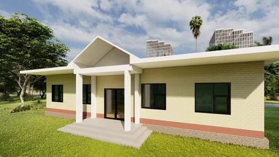 Nhà cấu trúc thép tiền chế với cách nhiệt len thủy tinh