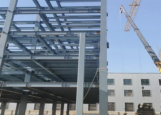 Tòa nhà thép nhiều tầng Xây dựng cấu trúc thép kỹ thuật trước