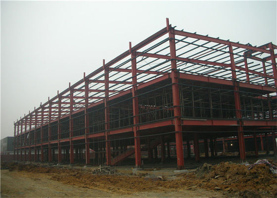 Nhà máy công nghiệp bền vững Cấu trúc thép Xây dựng Tòa nhà kim loại chế tạo sẵn