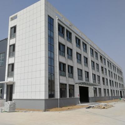 Khách sạn thép mô-đun nhiều tầng với thiết kế tường kính rèm